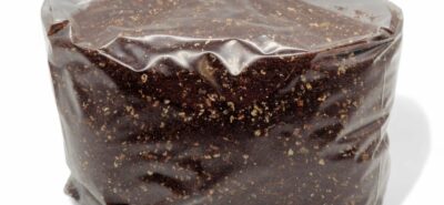 Sterilized mushroom substrate 6000cc in XLS-B filter bag